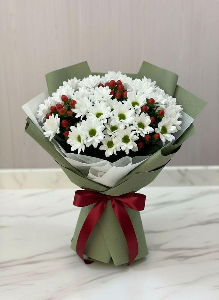 Букет цветов из: Хризантемы в Красногорский Республики Марий Эл