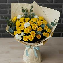 Букет цветов из:  Розы в Красногорский Республики Марий Эл