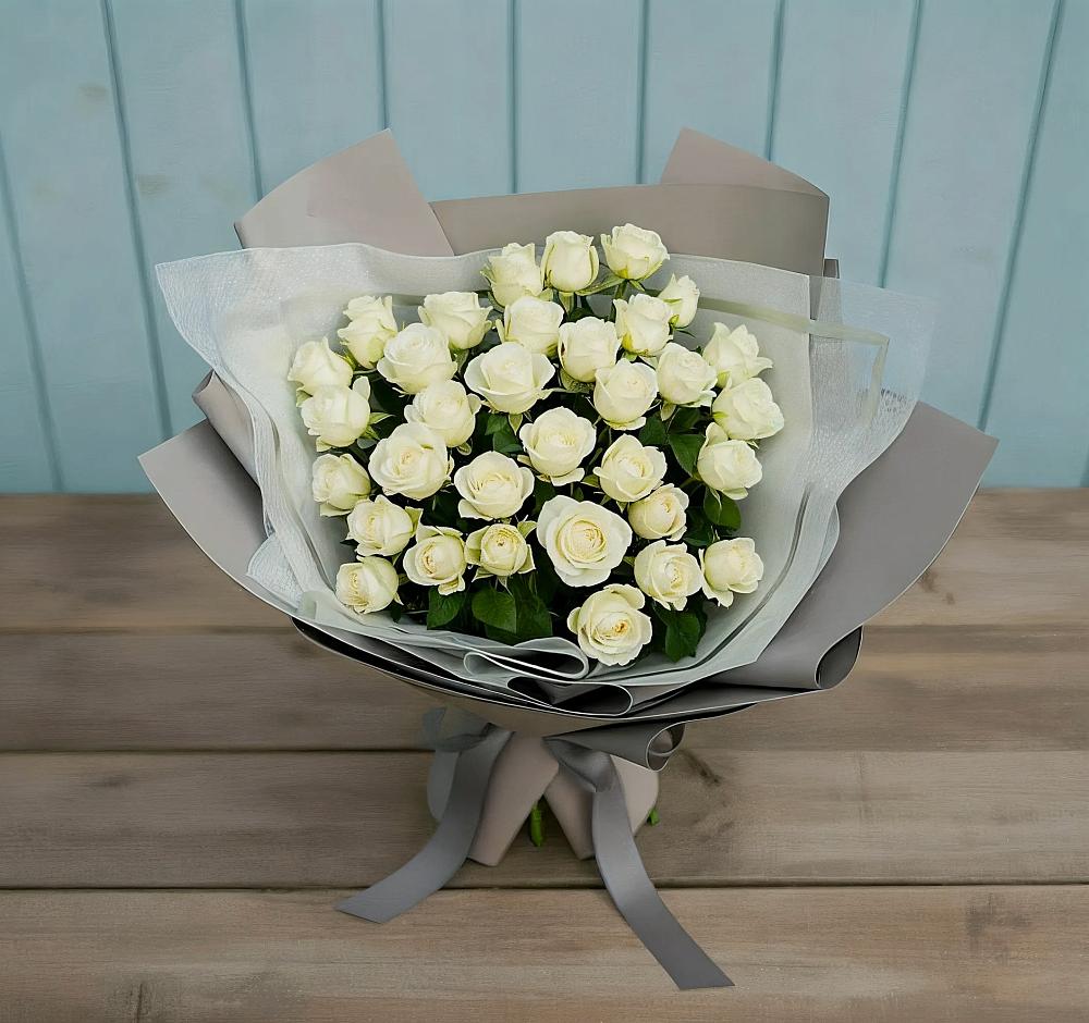 Букет Белоснежная нежность в Красногорский Республики Марий Эл