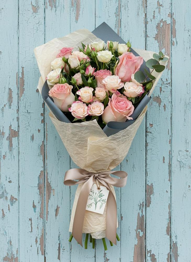 Букет цветов из: Розы в Красногорский Республики Марий Эл