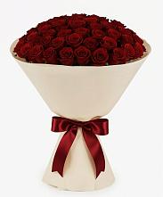 Букет 101 Бордовая роза Блэк Бакарра в Красногорский Республики Марий Эл