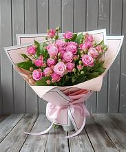 Букет Розовый кустик в Красногорский Республики Марий Эл