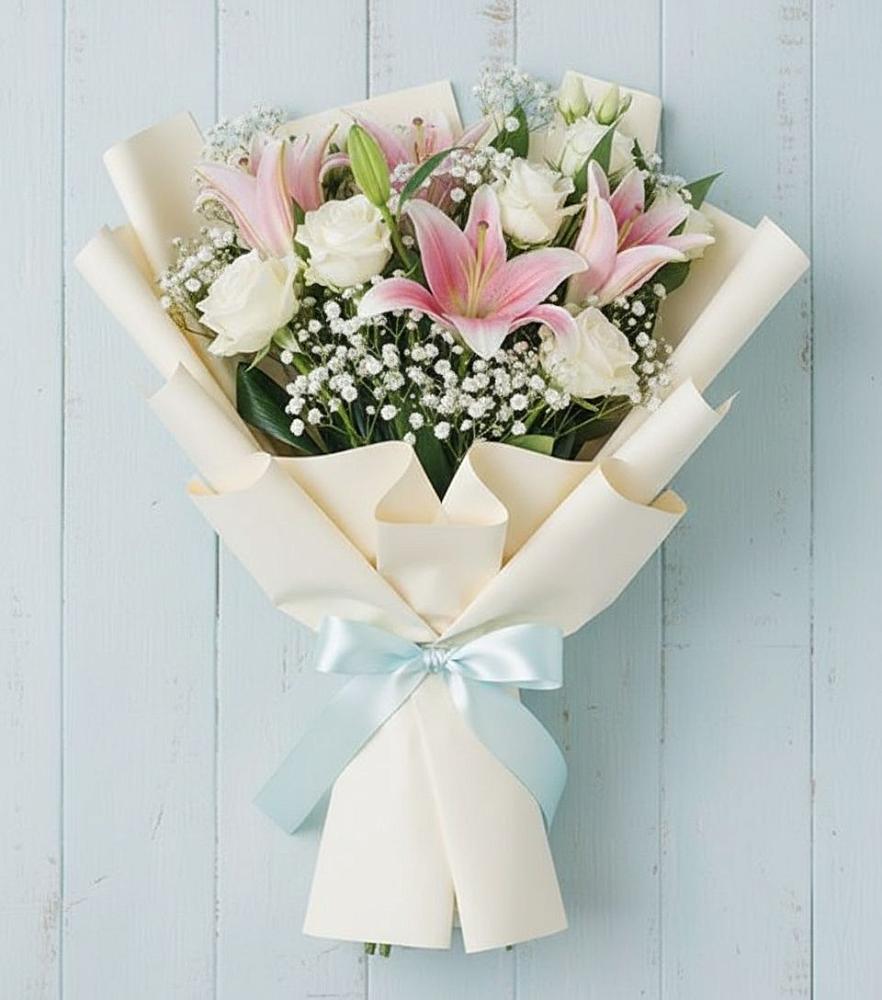 Букет цветов из: Лилии в Красногорский Республики Марий Эл