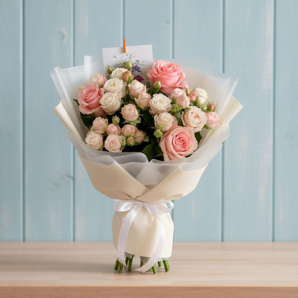 Букет цветов из: Розы в Красногорский Республики Марий Эл