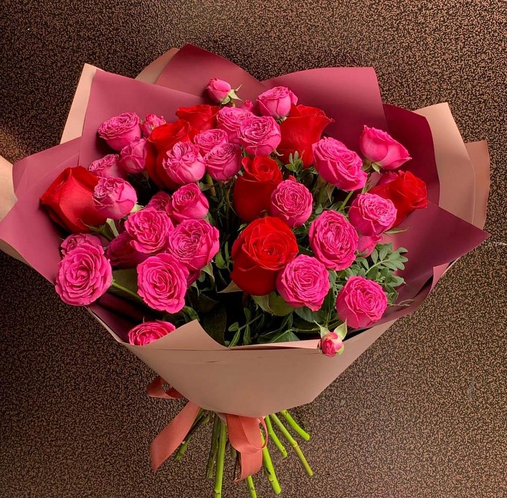 Букет В объятьях нежности в Красногорский Республики Марий Эл