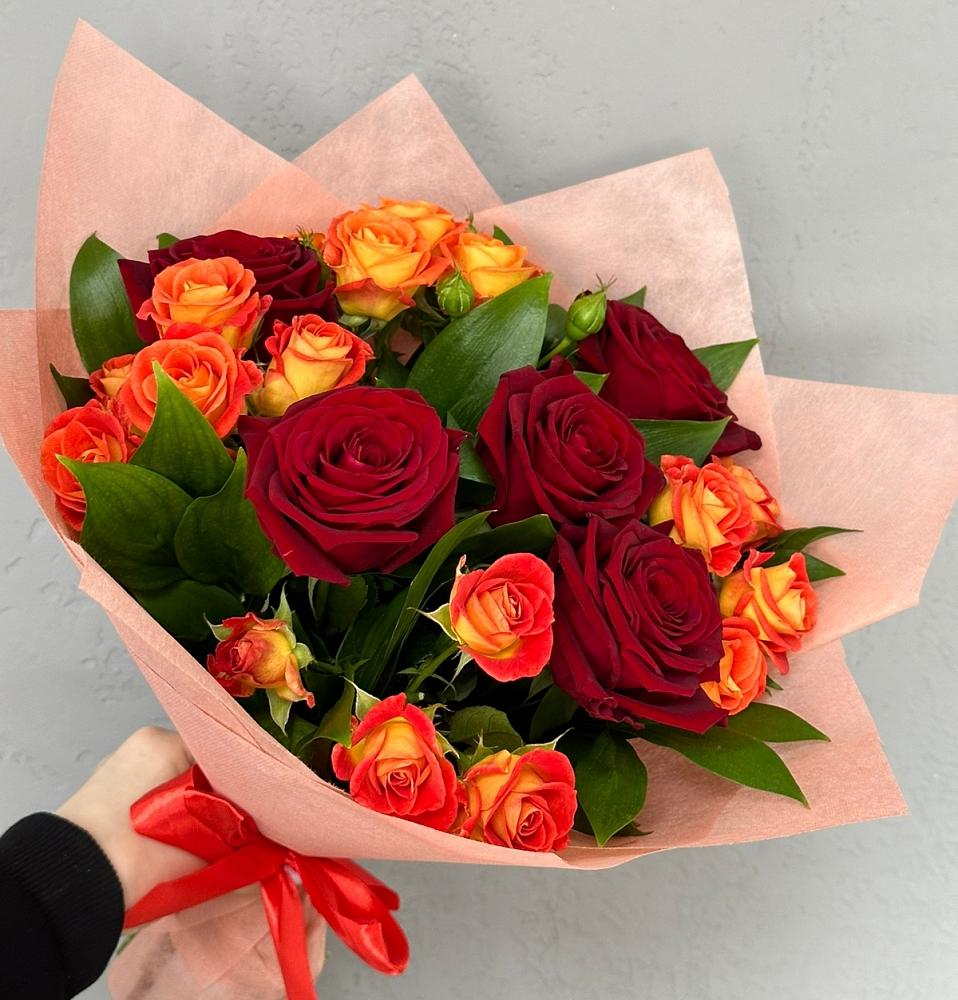 Букет Любовь и восторг в Красногорский Республики Марий Эл