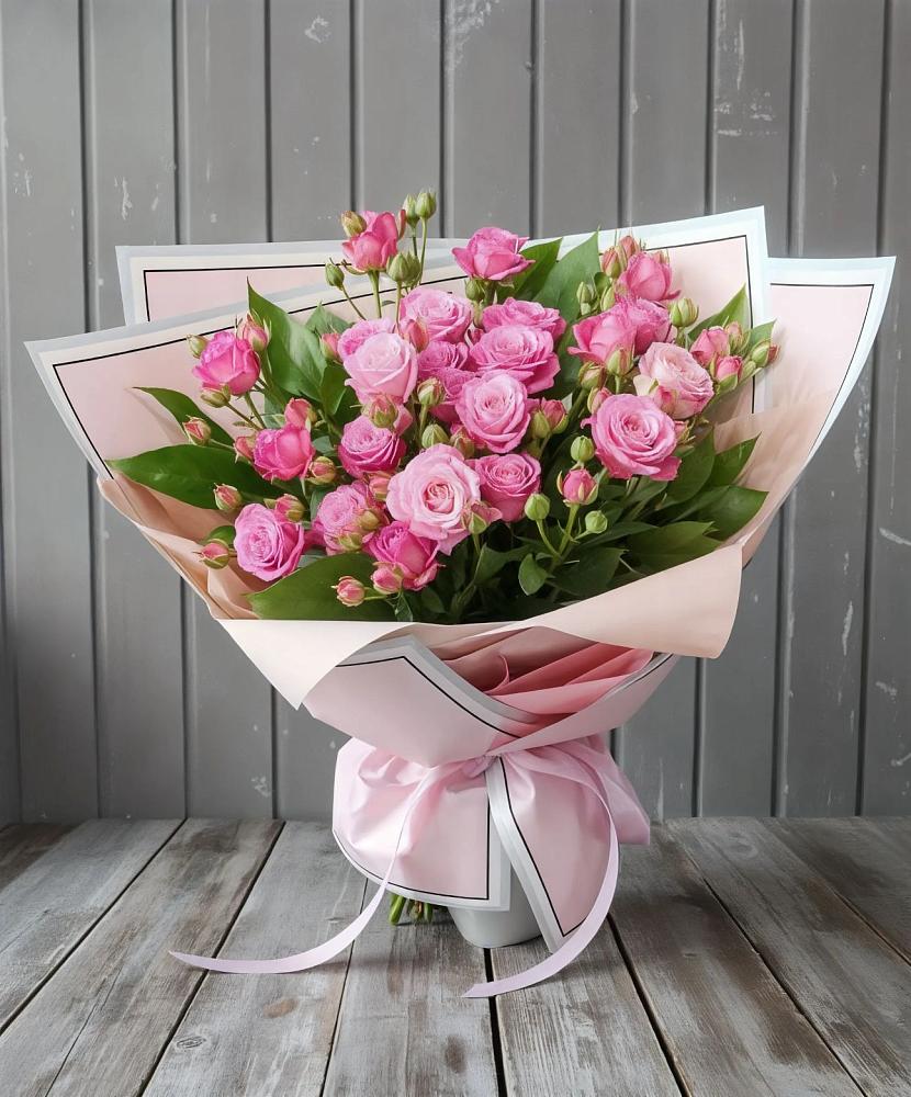 Букет Розовый кустик в Красногорский Республики Марий Эл