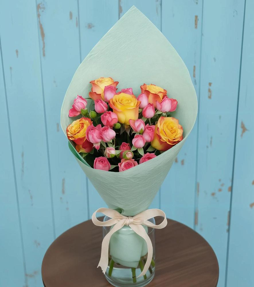 Букет цветов из: Розы в Красногорский Республики Марий Эл