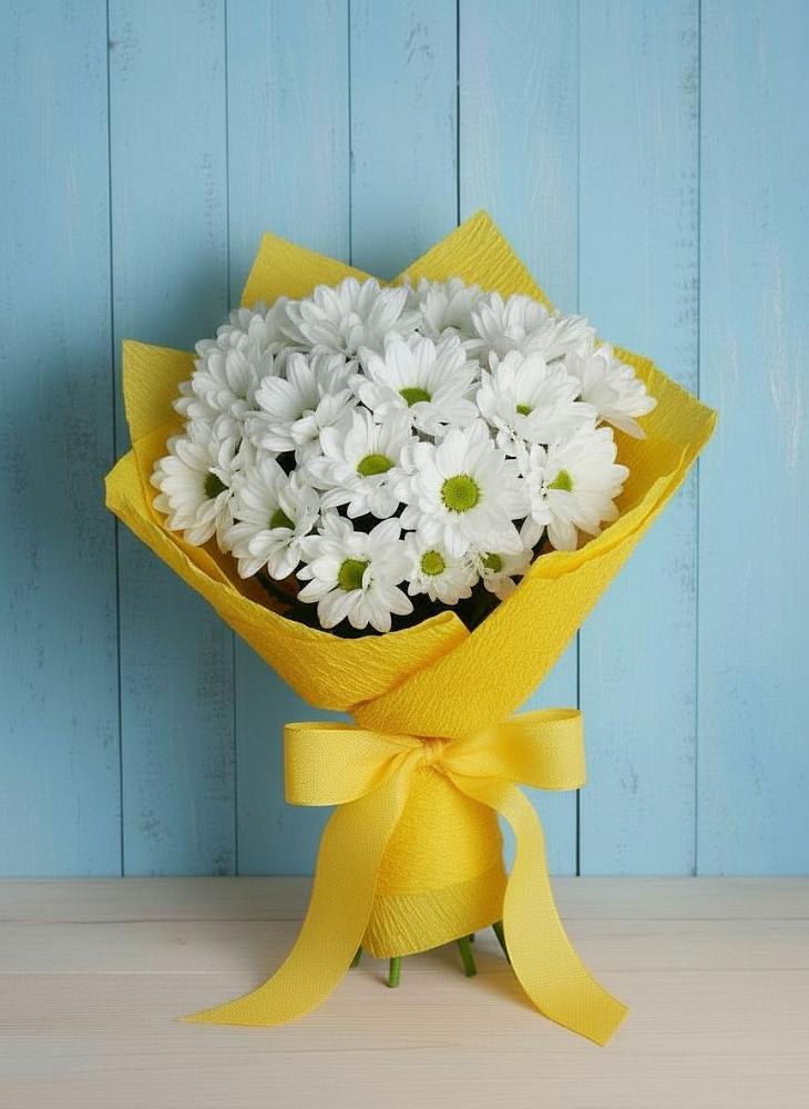 Букет цветов из: Хризантемы в Красногорский Республики Марий Эл