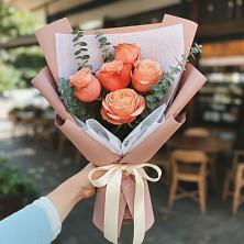 Букет цветов из:  Розы в Красногорский Республики Марий Эл