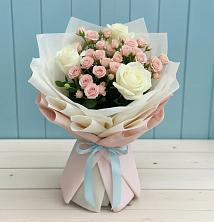 Букет цветов из:  Розы в Красногорский Республики Марий Эл