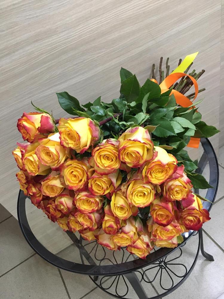 Букет Желтые розы в Красногорский Республики Марий Эл