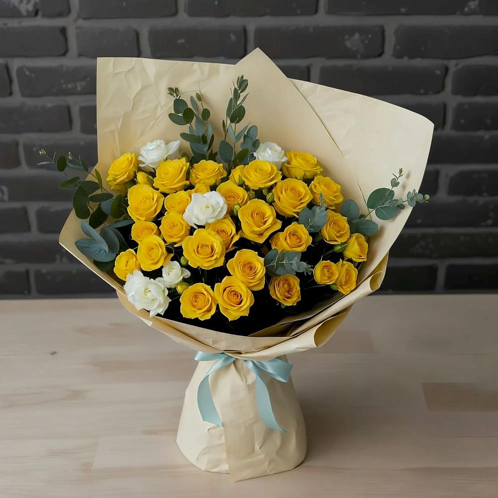 Букет цветов из: Розы в Красногорский Республики Марий Эл