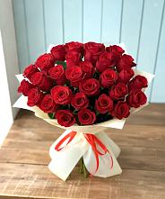 Букет 29 Красных роз в Красногорский Республики Марий Эл