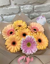 Букет цветов из:  Герберы в Красногорский Республики Марий Эл