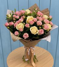 Букет цветов из:  Розы в Красногорский Республики Марий Эл