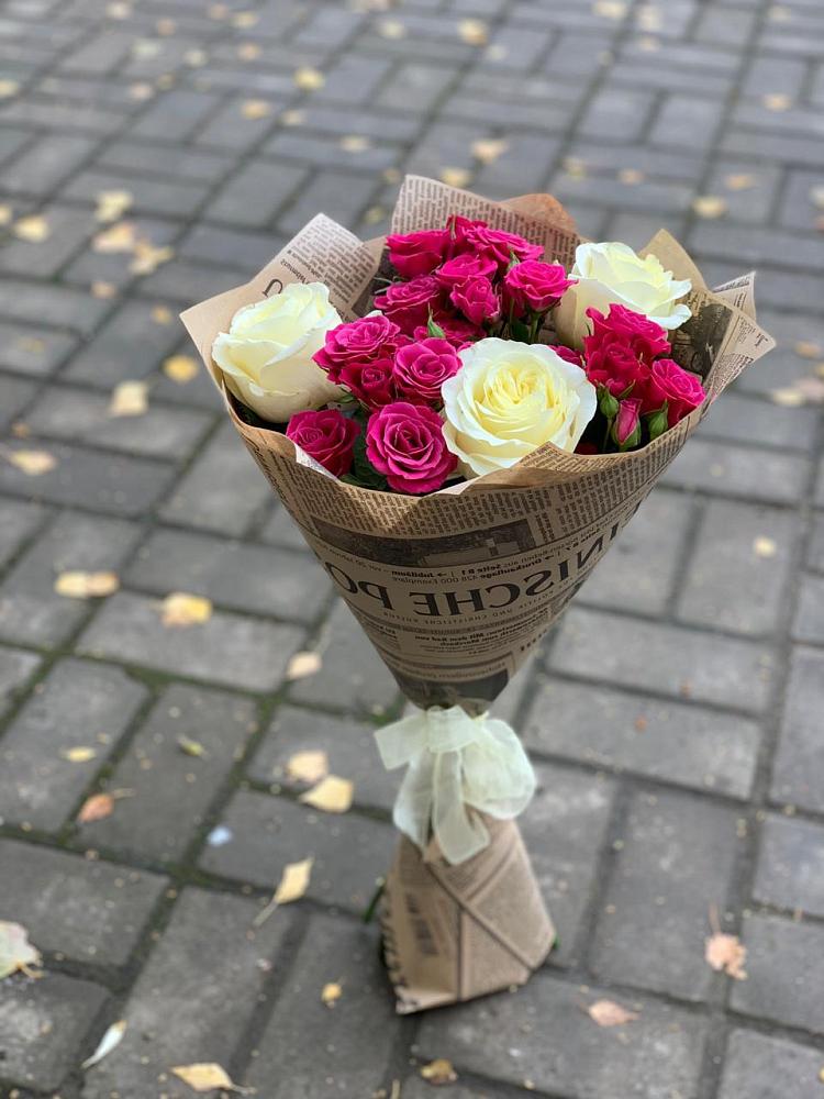 Букет цветов из: Розы в Красногорский Республики Марий Эл