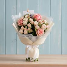 Букет цветов из:  Розы в Красногорский Республики Марий Эл